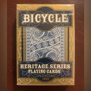 Chainless 1899 Heritage Series Bicycle Playing Cards New Factory Sealed
